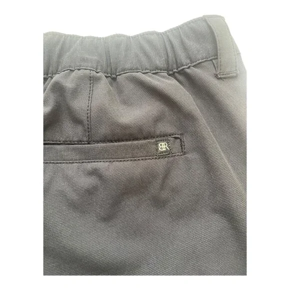 Banana Republic Men's Comfort Flat Front Shorts Black size 36 golf shorts - Picture 14 of 14